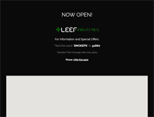 Tablet Screenshot of leefindustries.com